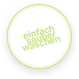 einfach sauber waschen